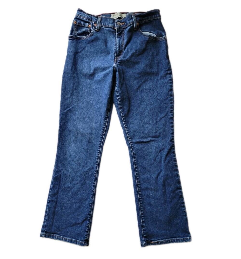 Levi's 550 Womens 8 Short Casual Western Quality Streetwear Bootcut Denim Jeans